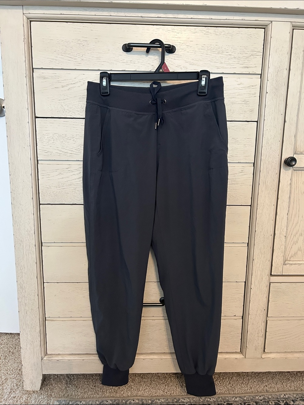 Athleta Dark Gray Drawstring Jogger Pants